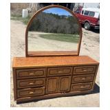 Solid wooden dresser