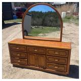 Solid wooden dresser