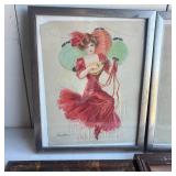 Lot of 6 Pictures and Frames