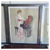 Lot of 6 Pictures and Frames