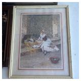 Lot of 6 Pictures and Frames