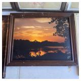 Lot of 6 Pictures and Frames