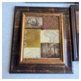 Lot of 6 Pictures and Frames