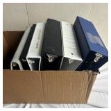 Lot of 3-Ring Binders Various Sizes