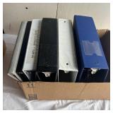Lot of 3-Ring Binders Various Sizes