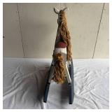 Vintage Small Wooden Rocking Horse