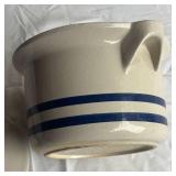 RAP.CO Roseville Ohio USA Crock with Lid 7"