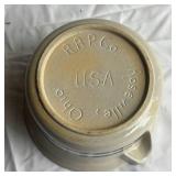 RAP.CO Roseville Ohio USA Crock with Lid 7"