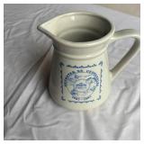 Ceramic Pitcher,  Brewster NE Centennial 1887 to 1987