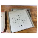 Peg Puzzle Solitaire Vintage Board Game by Milton Bradley Co