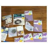 Miscellaneous Craft Supplies - Ribbons, Fringe, Novelty Buttons, Patches