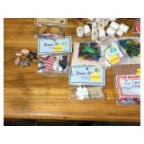 Miscellaneous Craft Supplies - Ribbons, Fringe, Novelty Buttons, Patches