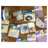 Miscellaneous Craft Supplies - Ribbons, Fringe, Novelty Buttons, Patches
