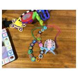 Toys, Baby Photo Frame, Makeup bag, pin, tambourine