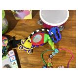Toys, Baby Photo Frame, Makeup bag, pin, tambourine