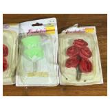 Lot of Sewing & Craft Roses and Ribbon Embellishments