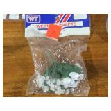 Lot of Sewing & Craft Roses and Ribbon Embellishments