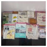 Lot of Paper and Print Materials - Owners Manuals - Instruction Books