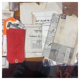 Lot of Paper and Print Materials - Owners Manuals - Instruction Books