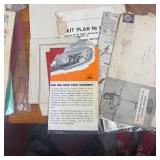 Lot of Paper and Print Materials - Owners Manuals - Instruction Books