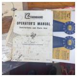 Lot of Paper and Print Materials - Owners Manuals - Instruction Books