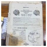 Lot of Paper and Print Materials - Owners Manuals - Instruction Books