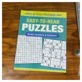 Misc Lot Craft and Sewing and Games & "Save the Earth" Fabric