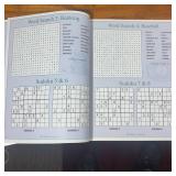 Misc Lot Craft and Sewing and Games & "Save the Earth" Fabric