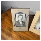 Lot of 3 Vintage Photos Silhouettes Black and White