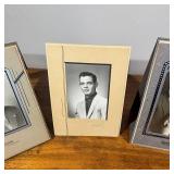 Lot of 3 Vintage Photos Silhouettes Black and White