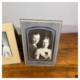 Lot of 3 Vintage Photos Silhouettes Black and White