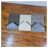 Lot of 3 Vintage Photos Silhouettes Black and White