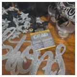 Lot of graduation party decorations