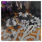 Lot of graduation party decorations