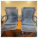 Set of 2 Folding Bleacher Seats