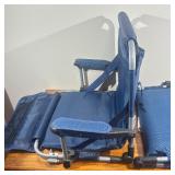 Set of 2 Folding Bleacher Seats