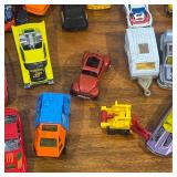Lot of little Cars and Trucks - Toys