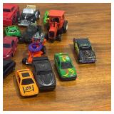 Lot of little Cars and Trucks - Toys