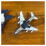 Lot of little toy airplanes