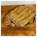 Lot Gloves - Baseball/Softball gloves, one baseball, two plastic baseballs, 1 Padded Toddler Glove