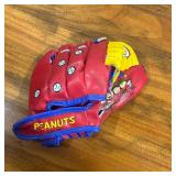 Lot Gloves - Baseball/Softball gloves, one baseball, two plastic baseballs, 1 Padded Toddler Glove