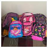 Lot of 5 Backpacks