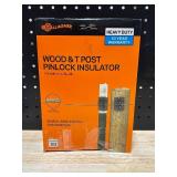 Wood and T-Post Insulators
