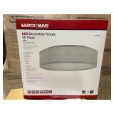 Nuvo 15" LED Decorative Light Fixtures - 1 Box of 2 Lights