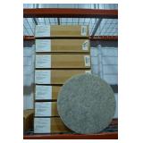 Tan Floor Cleaning Pads