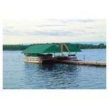 New/UnusedPier-Port Dual-Port Cantilevered boat dock canopy was $9,000