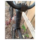 Supreme Fixed Gear Bicycle with Red Accents