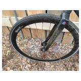 Supreme Fixed Gear Bicycle with Red Accents