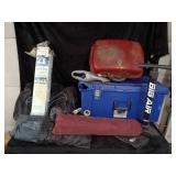 Outdoor Adventure Camping Set with Dome Tent and Gas Grill