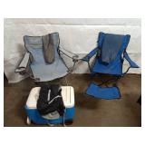Outdoor Camping Set with Cooler, 2 Folding Chairs & L.L. Bean Backpack